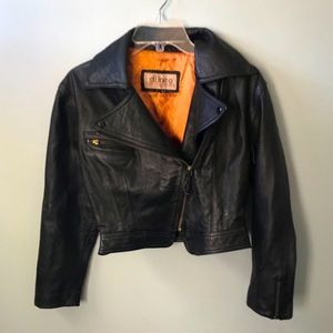 Black Leather Motorcycle Jacket